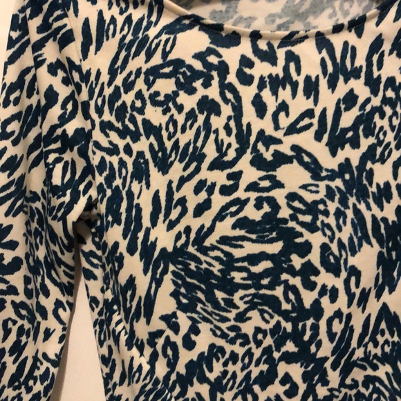 Beautiful Green/Blue Patterned H&M dress - Picture 3 of 3